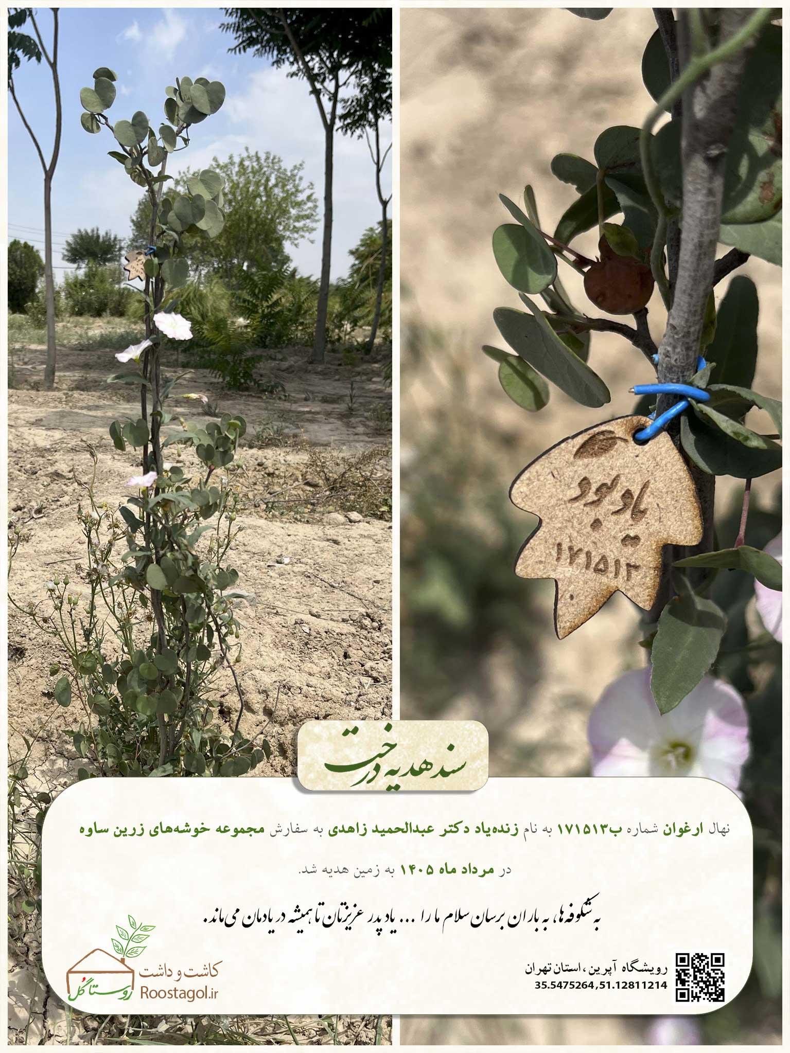 زنده‌یاد دکتر عبدالحمید زاهدی